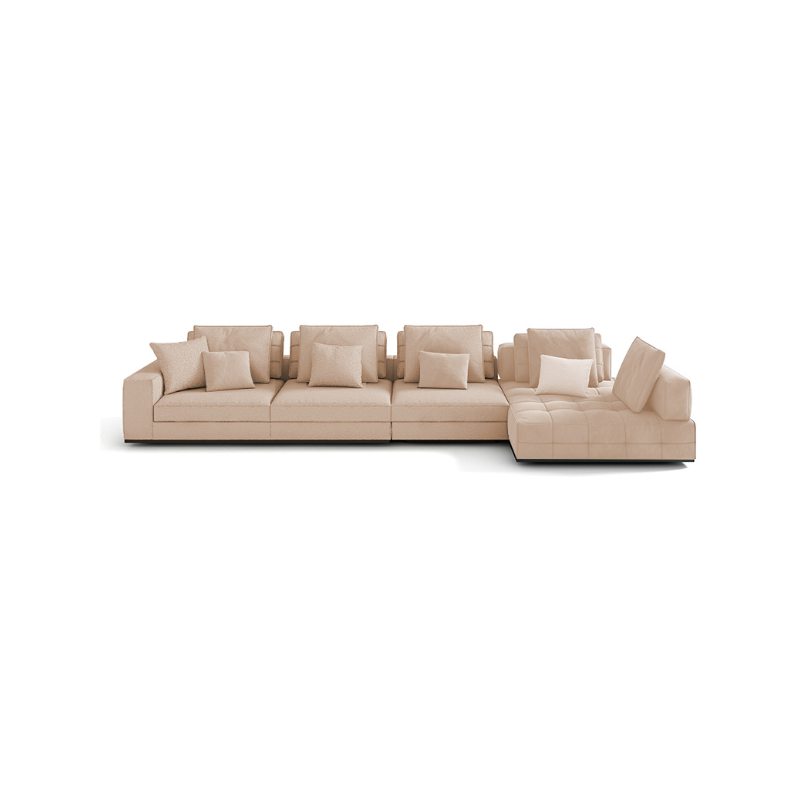 Button-Tufted Corner Sectional | Ormau - image 24