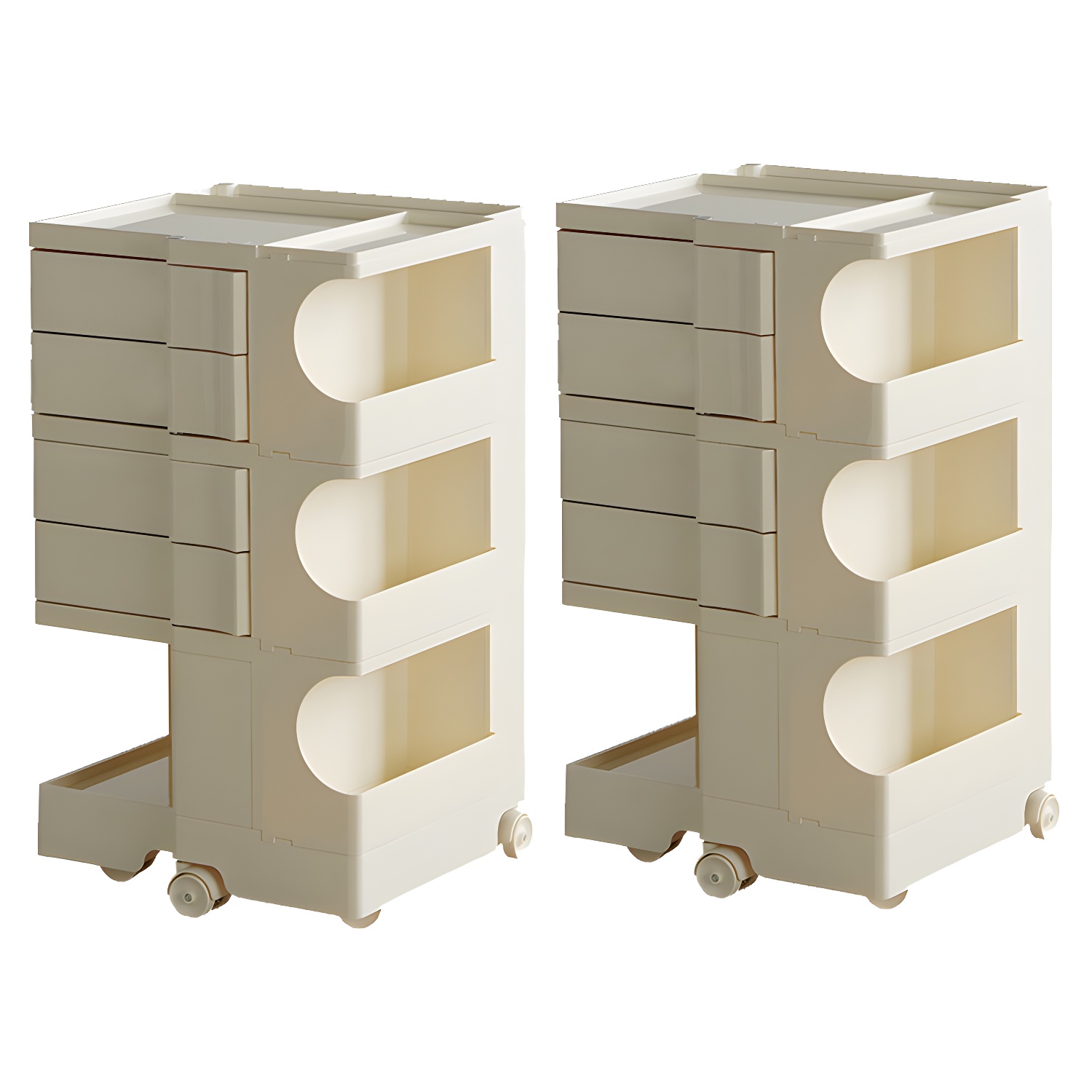 Modern Open Storage Nightstand | Ormau - image 44