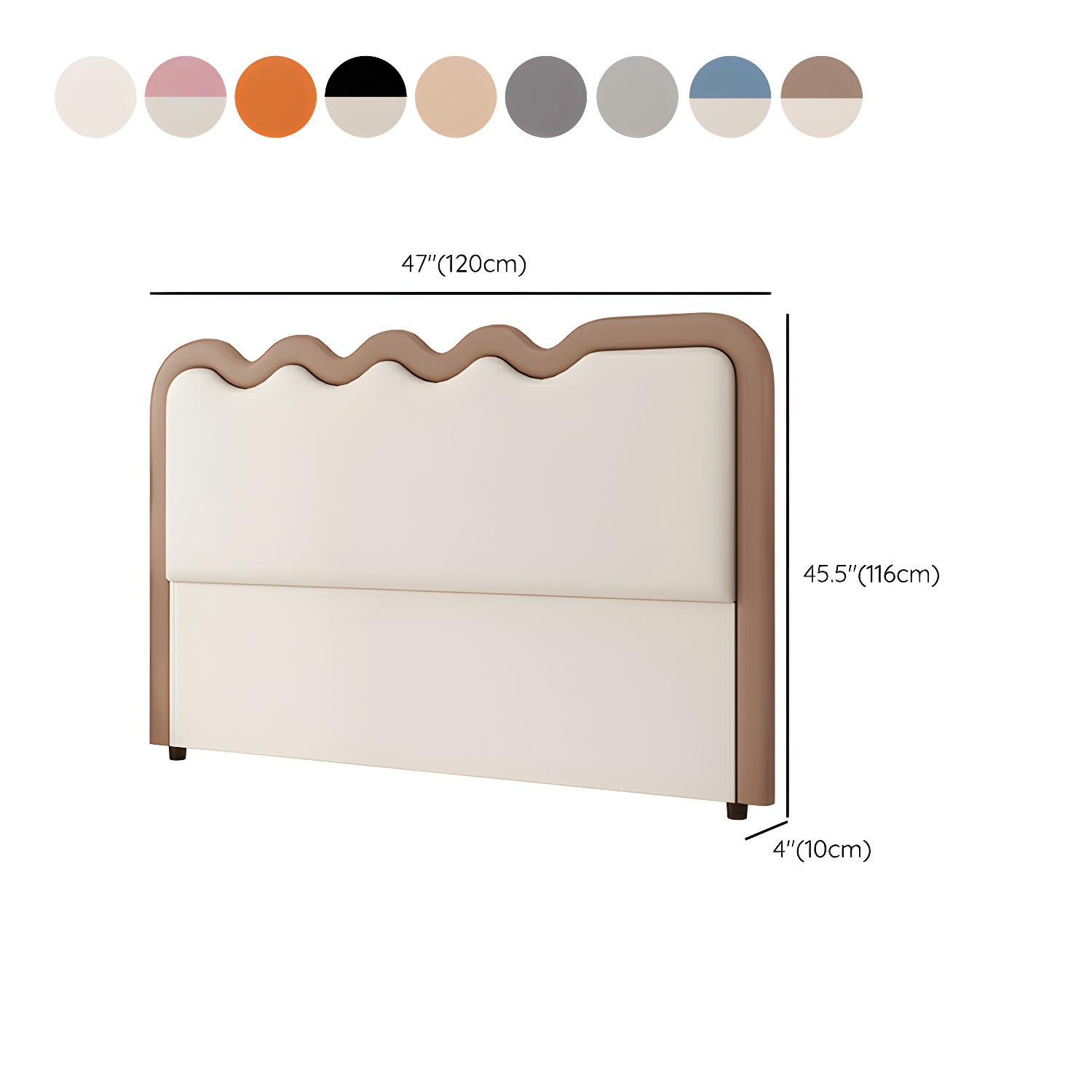 Upholstered Leather Headboard | Ormau - image 20