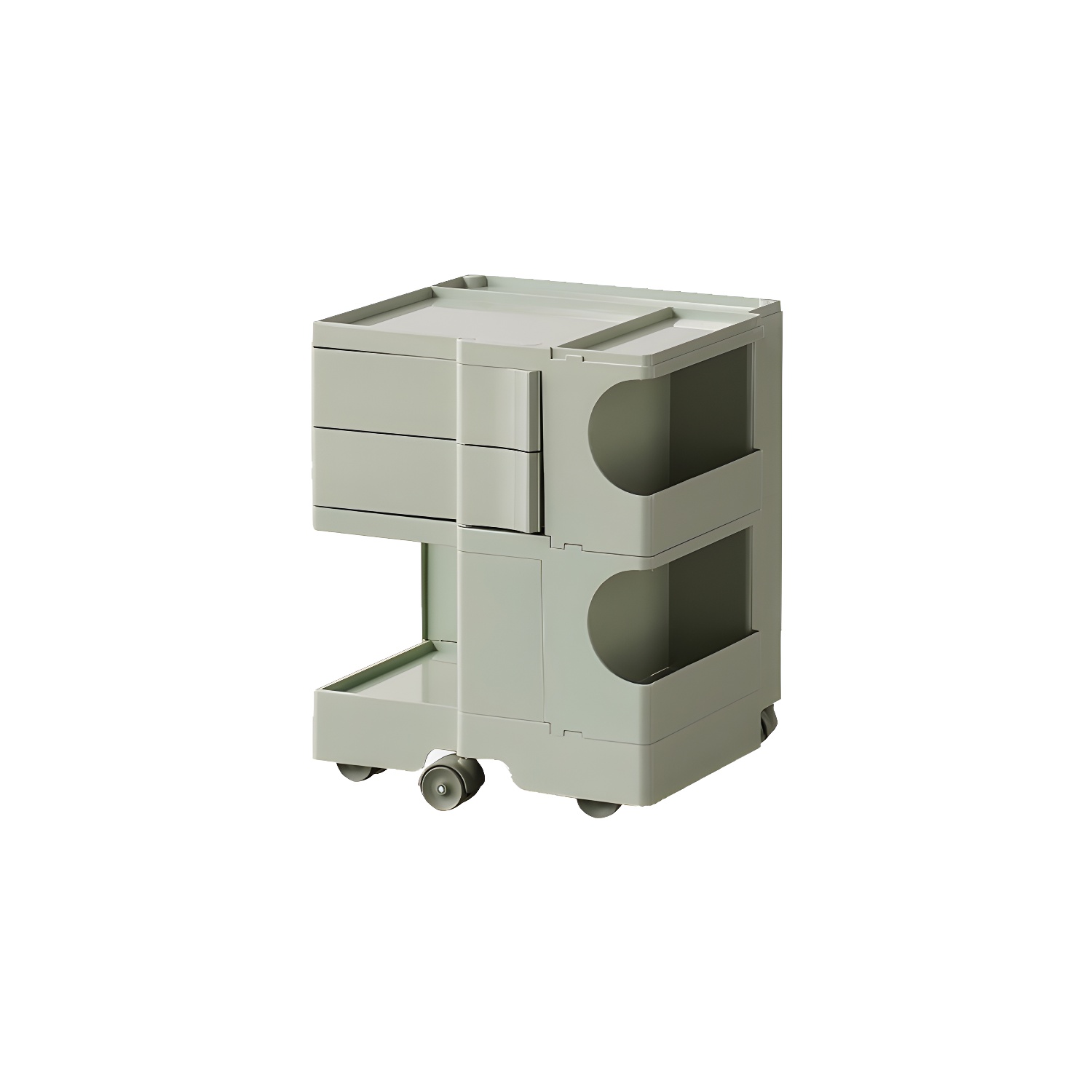 Modern Open Storage Nightstand | Ormau - image 3