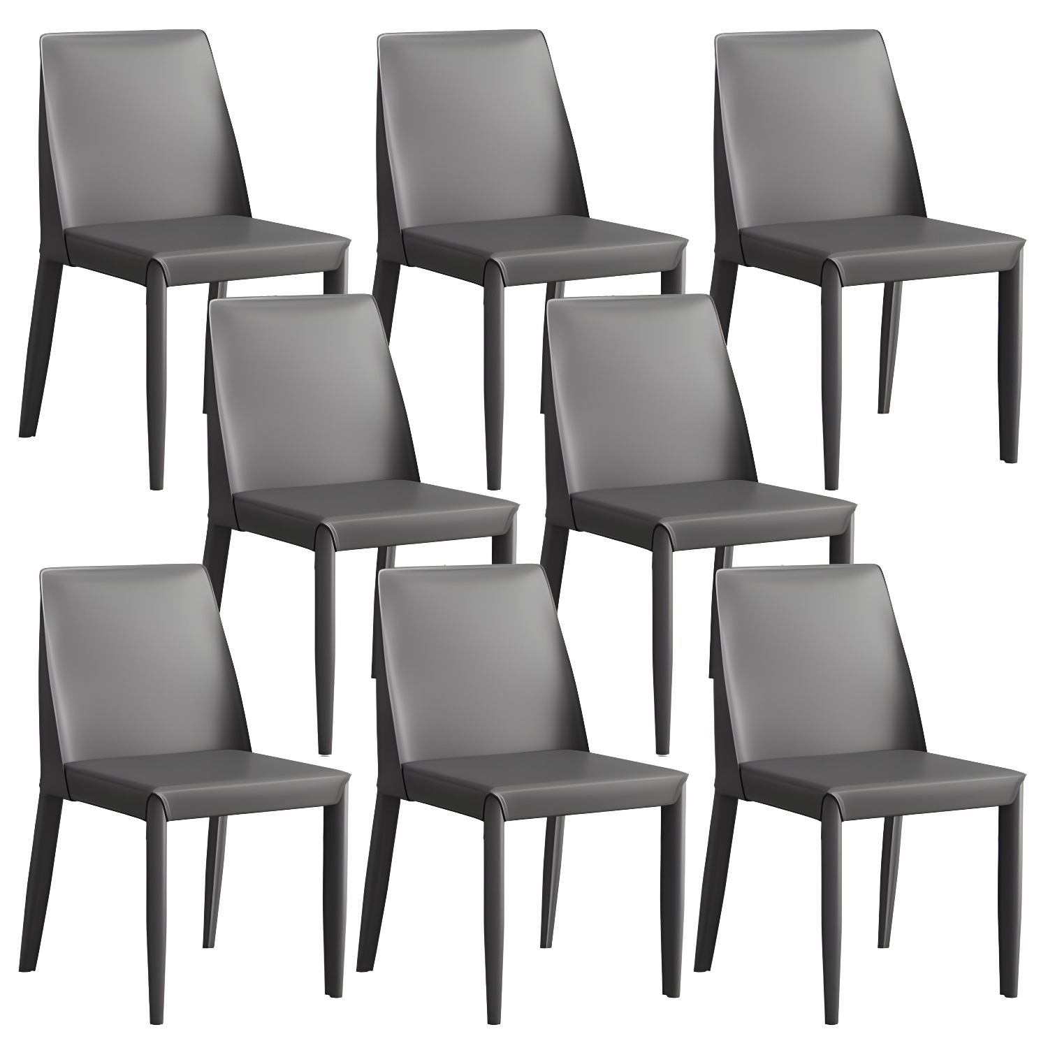 Modern Leather Dining Chair | Ormau - image 57