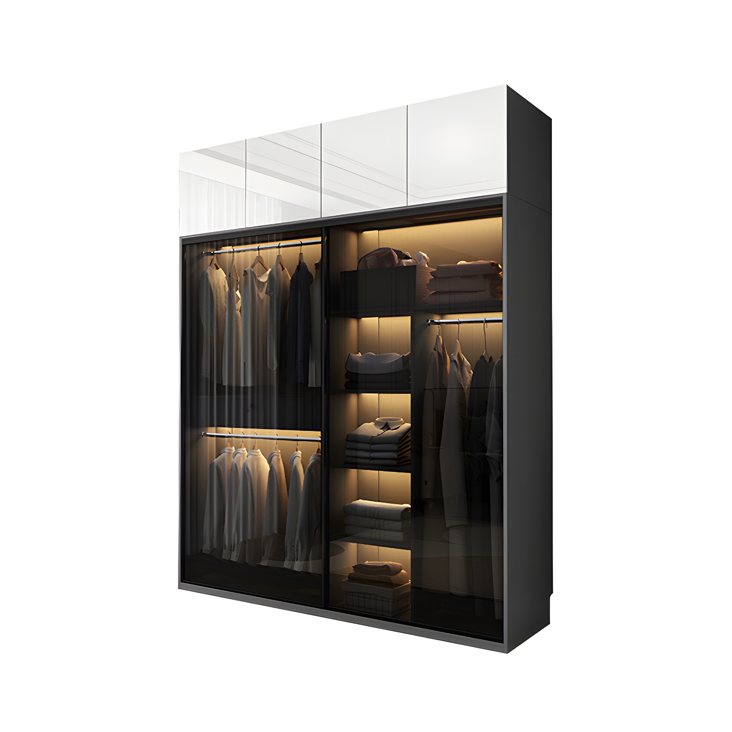 Glass & Wood Wardrobe | Ormau - image 31