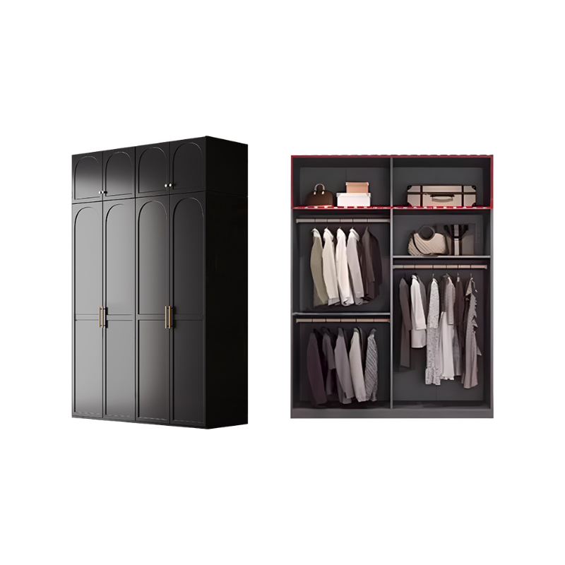 Modern Lumber Wardrobe Armoire | Ormau - image 35