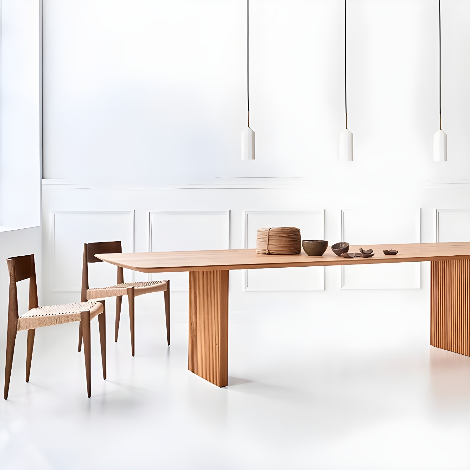 Pine Wood Dining Table | Ormau - image 11