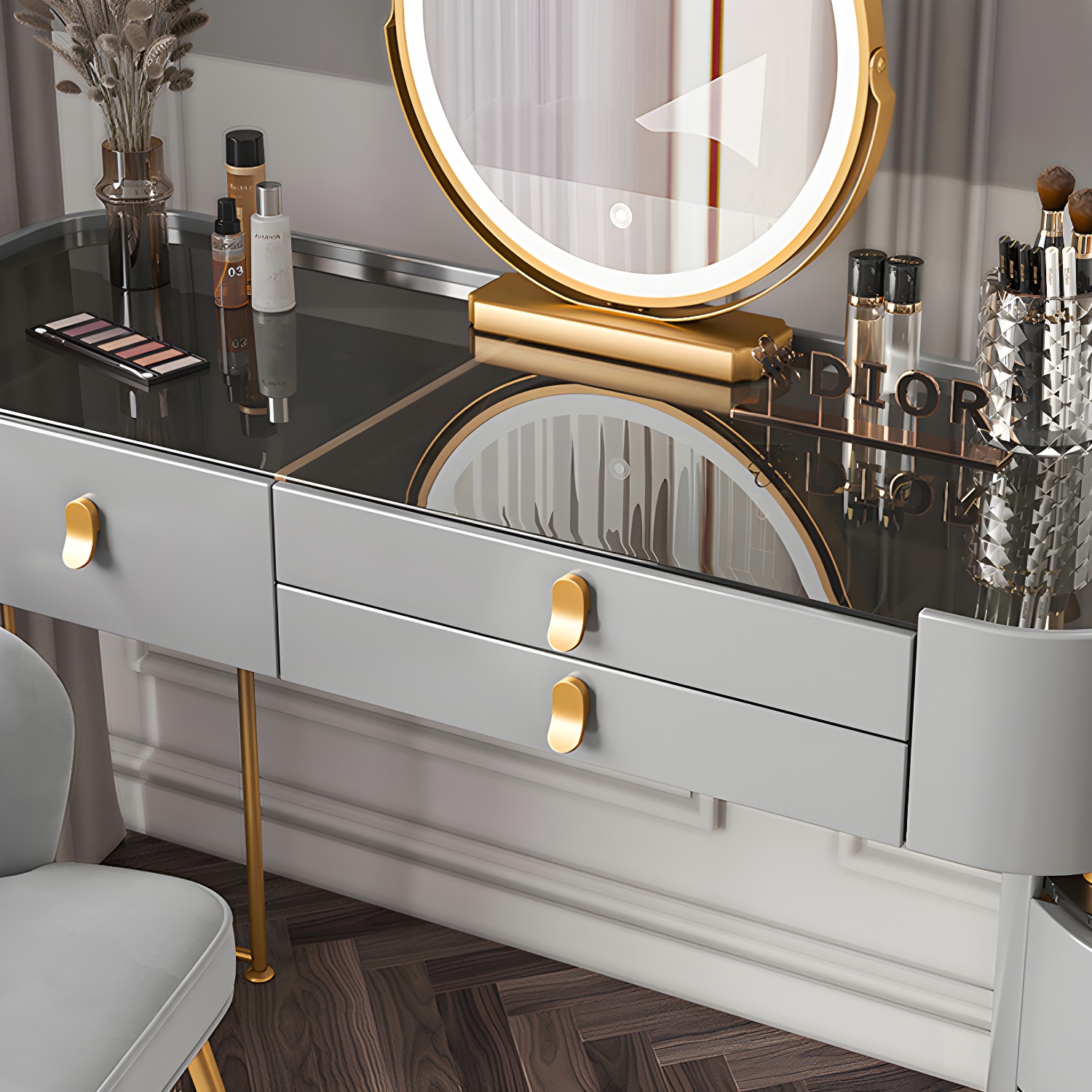 Glam Lighted Vanity | Ormau - image 10