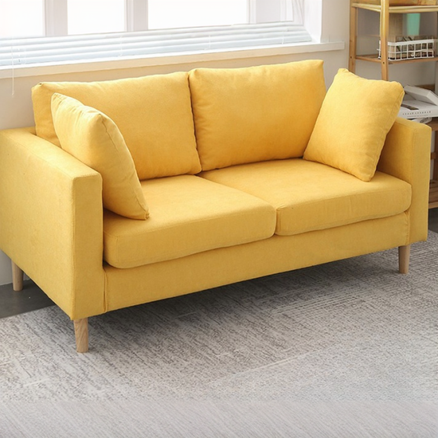 Slipcovered Loveseat | Ormau - image 12