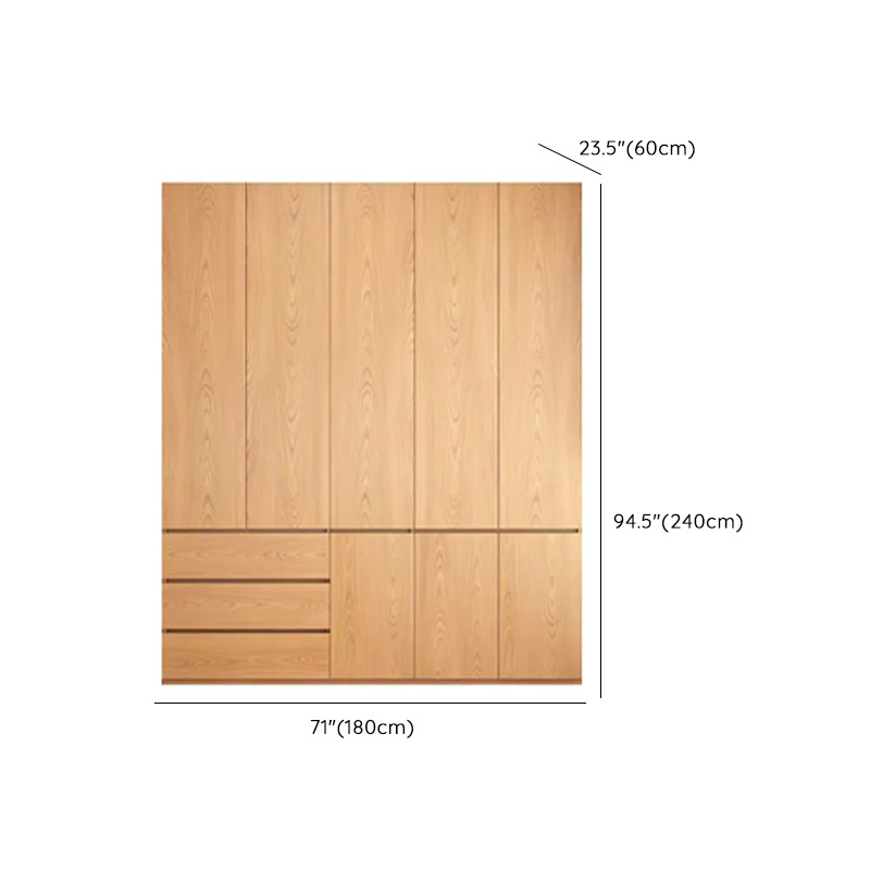 Natural Wood Almirah Wardrobe | Ormau - image 25