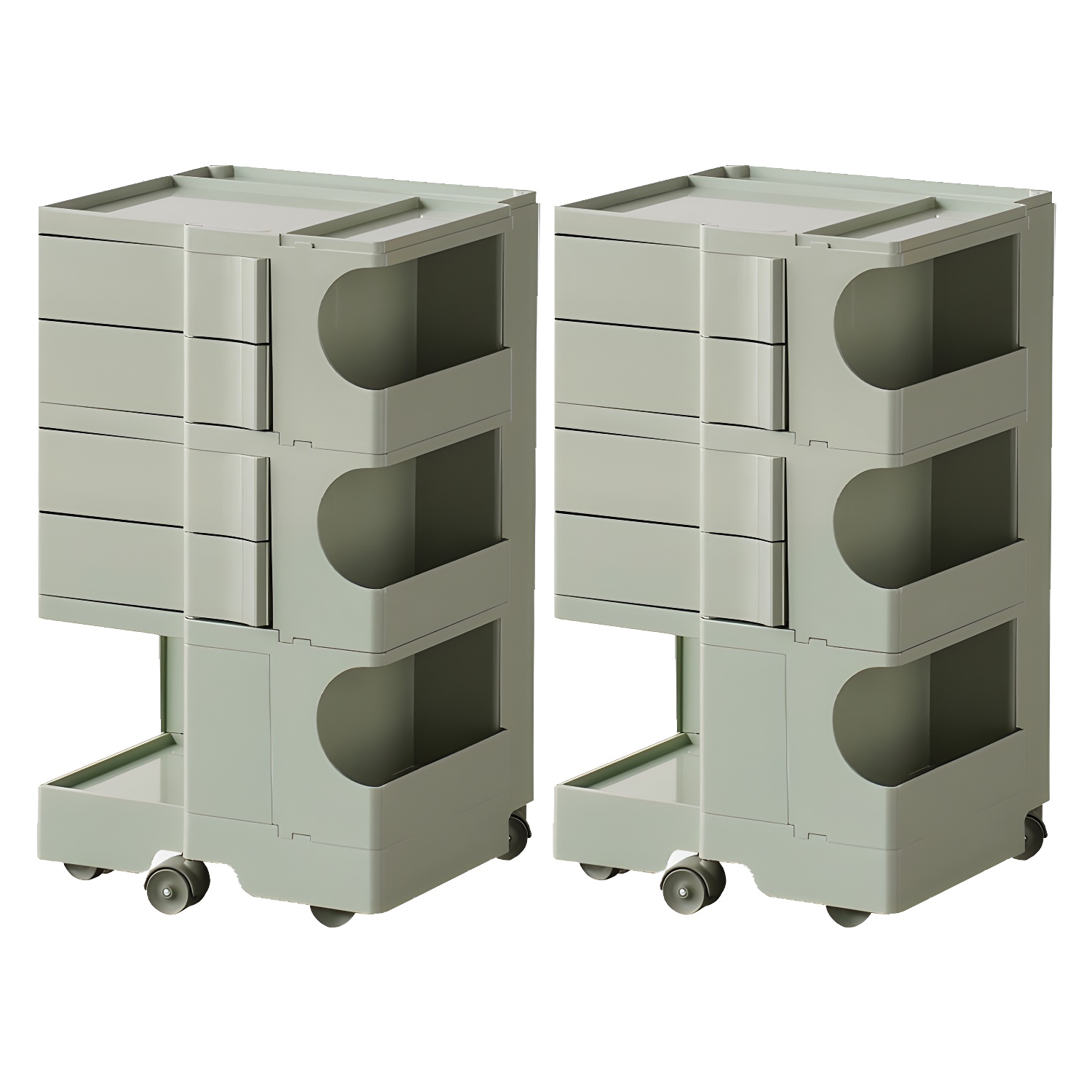 Modern Open Storage Nightstand | Ormau - image 36