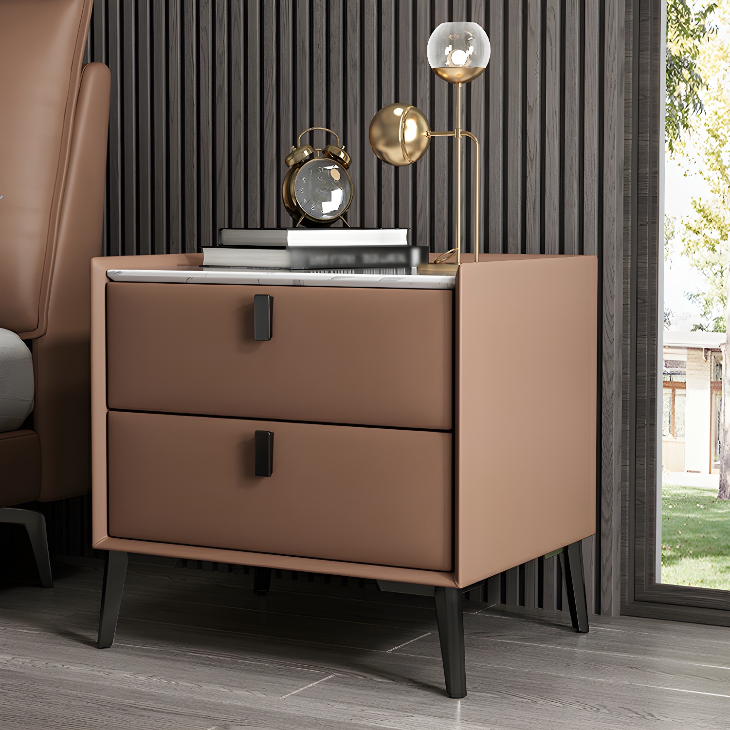 Modern Storage Nightstand | Ormau - image 11