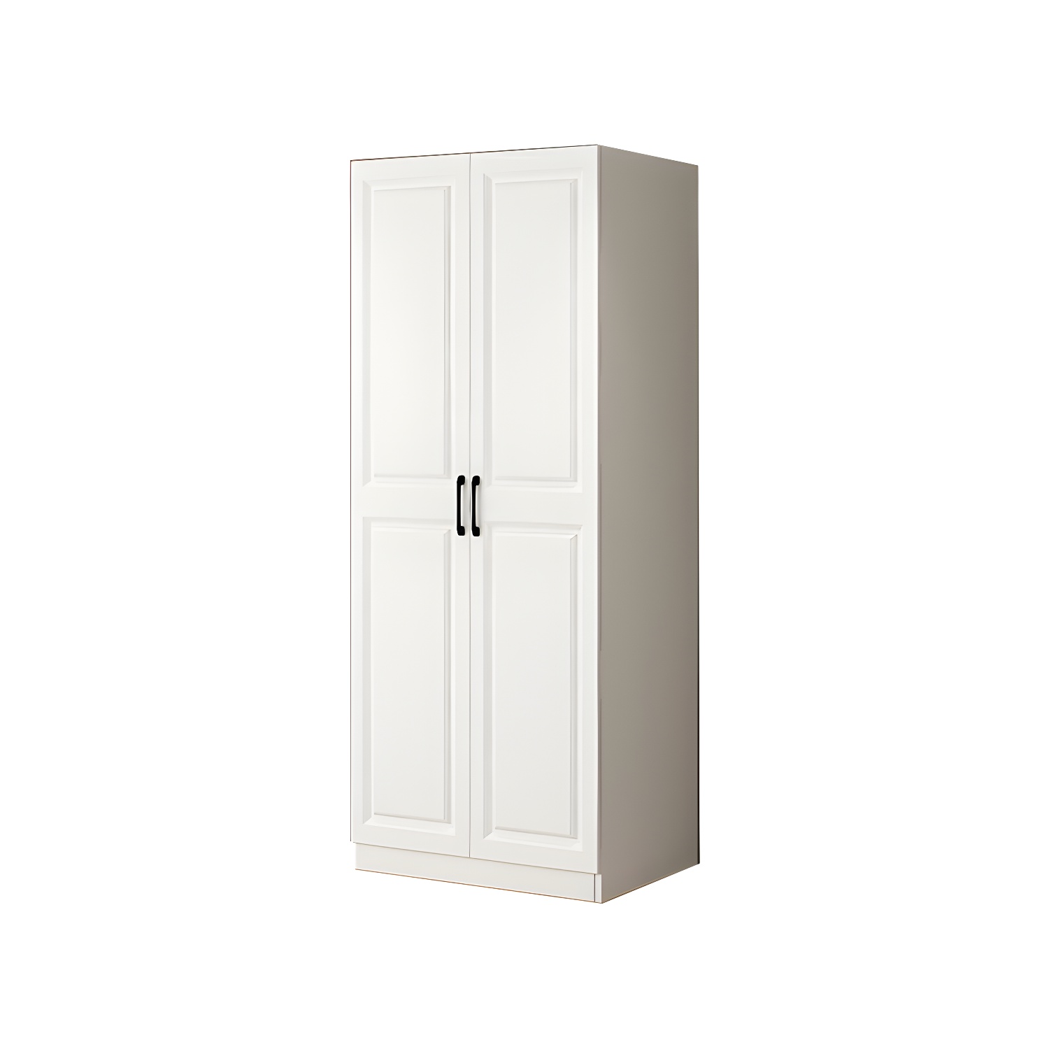 White Wood Wardrobe Armoire | Ormau - image 39
