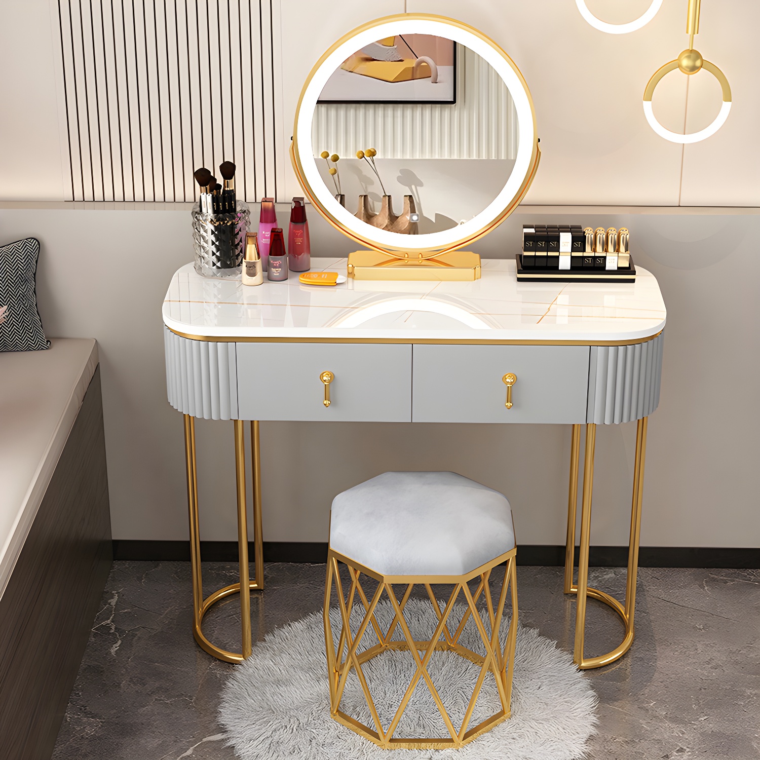 Lighted Vanity Table | Ormau - image 22