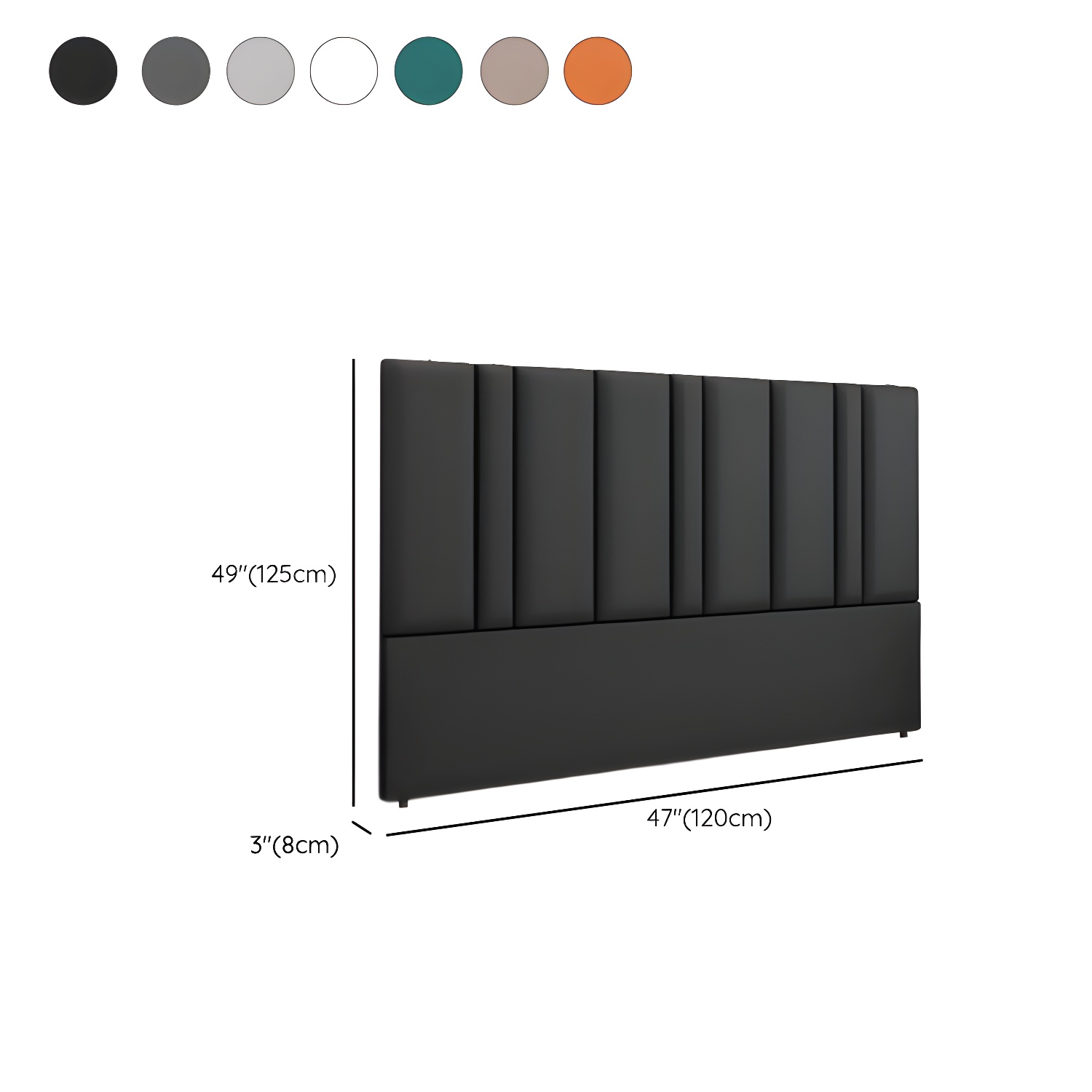 Upholstered Panel Headboard | Ormau - image 12