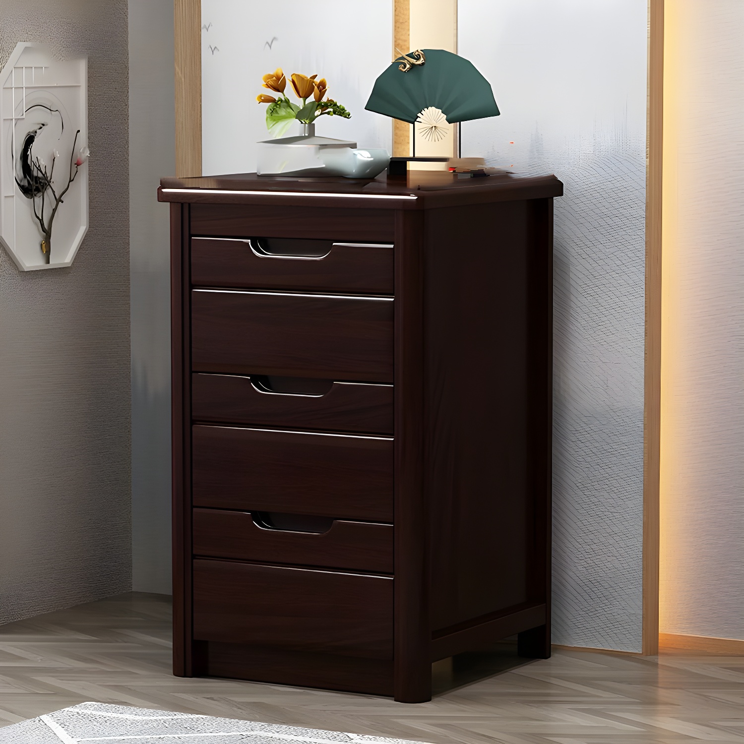 Wood Dresser | Narrow Vertical Design | Ormau - image 24