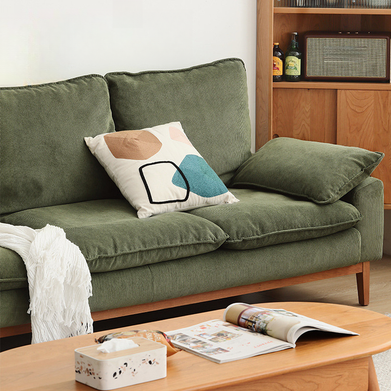 Modern Corduroy Sectional Sofa | Ormau - image 13