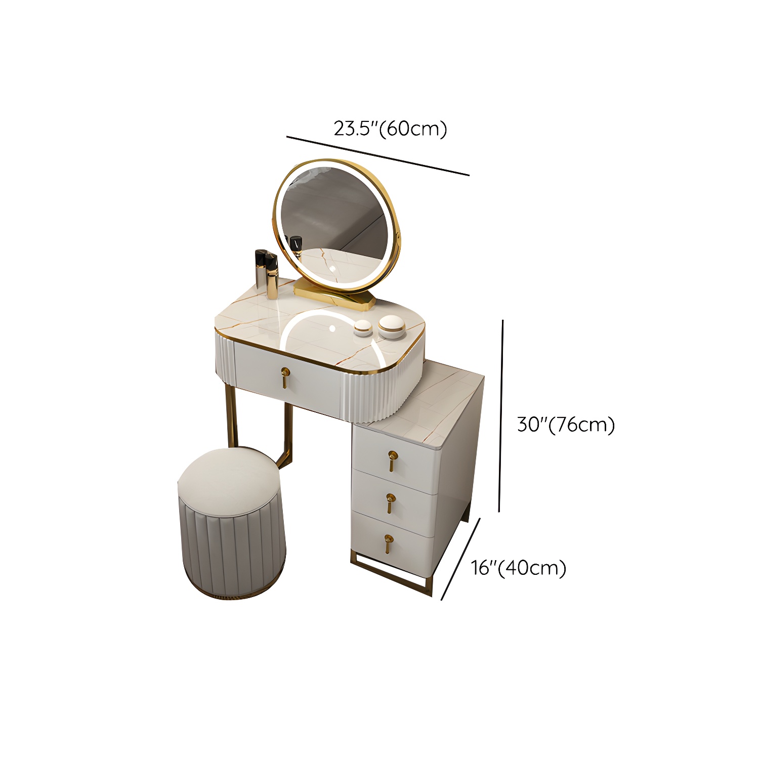 Contemporary Vanity Desk | Ormau - image 32