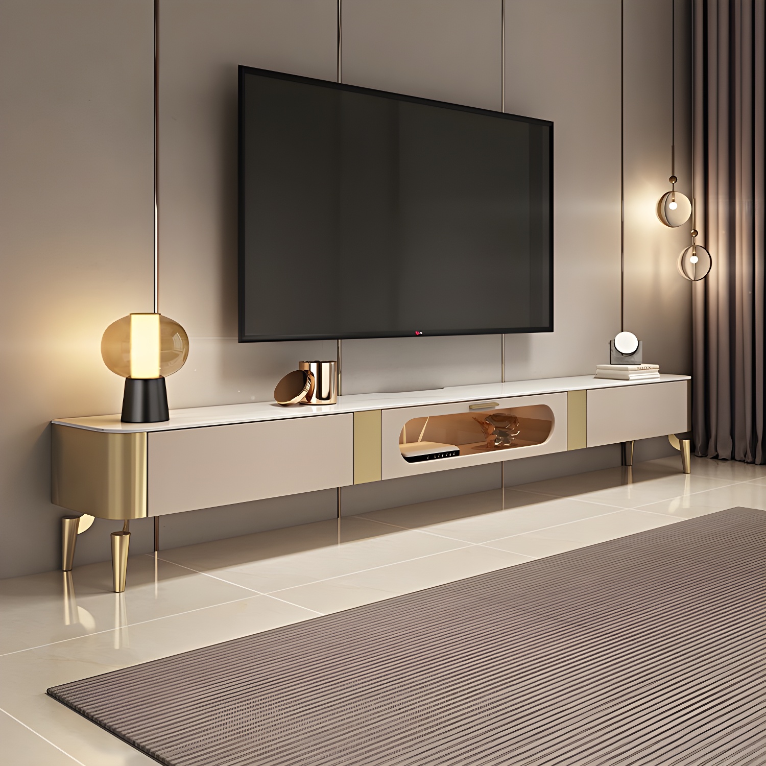 Enclosed Storage TV Stand | Ormau - image 2