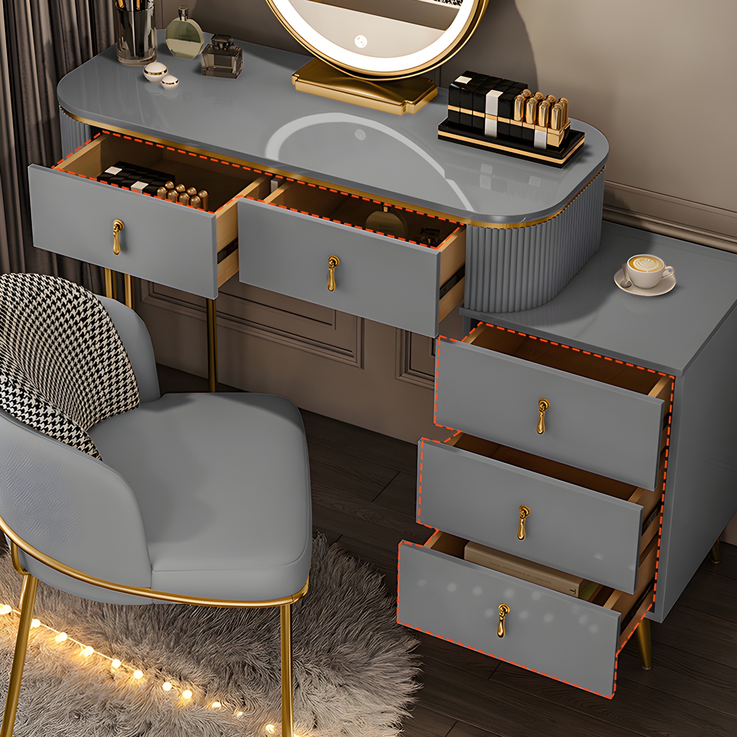 Glam Makeup Vanity | Ormau - image 11