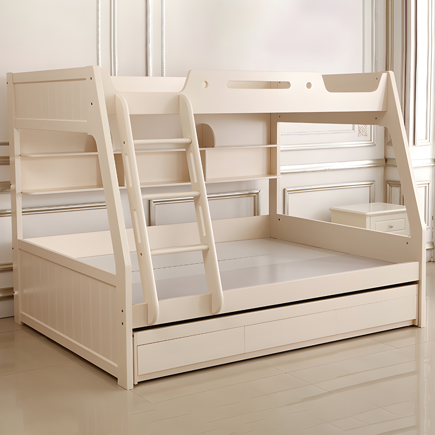 Solid Wood Bunk Bed | Ormau - image 2