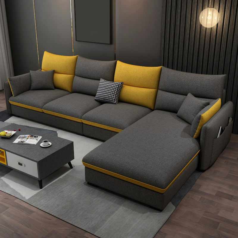 Modern Gray Sectional Sofa | Ormau - image 28