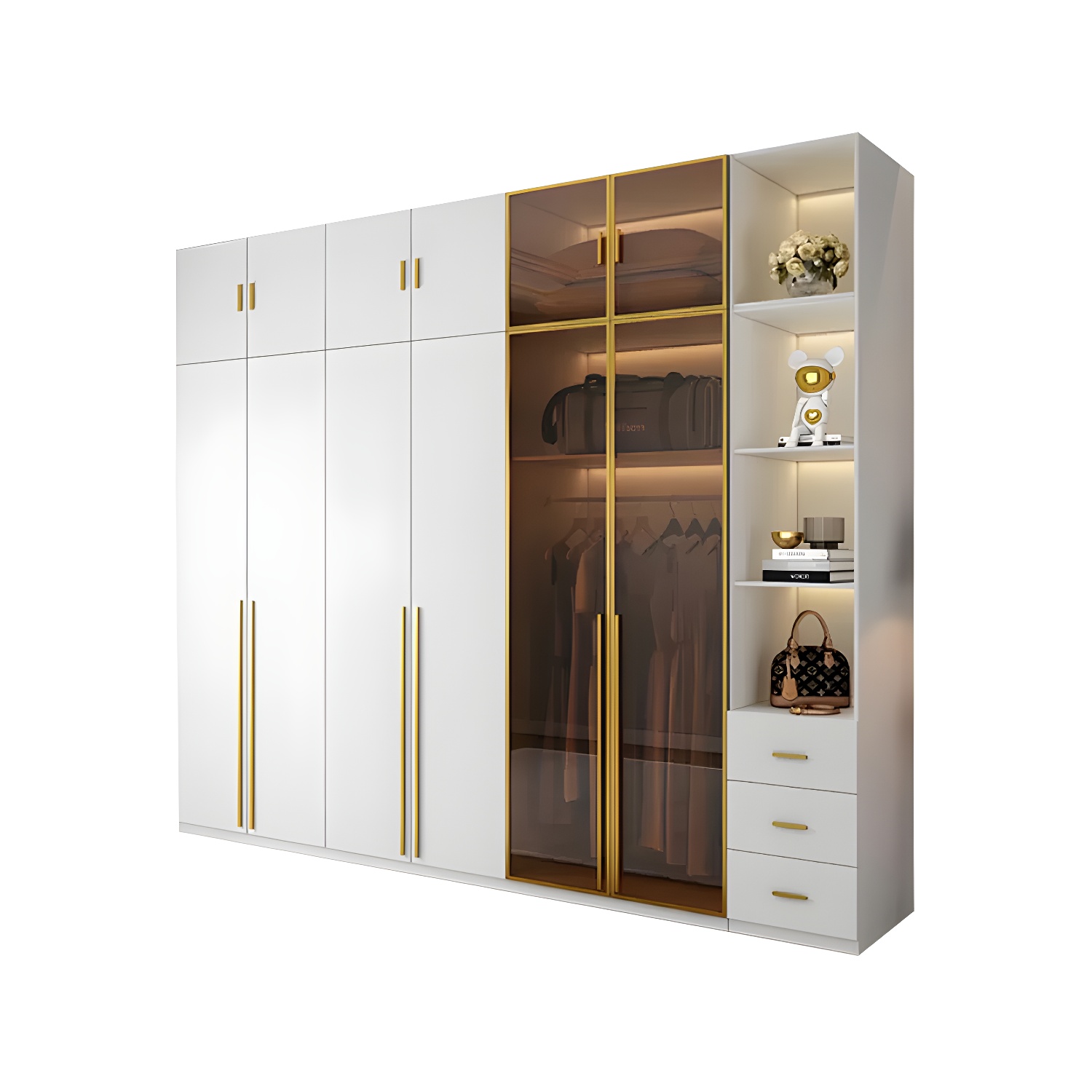 Modern Wardrobe Armoire | Ormau - image 43