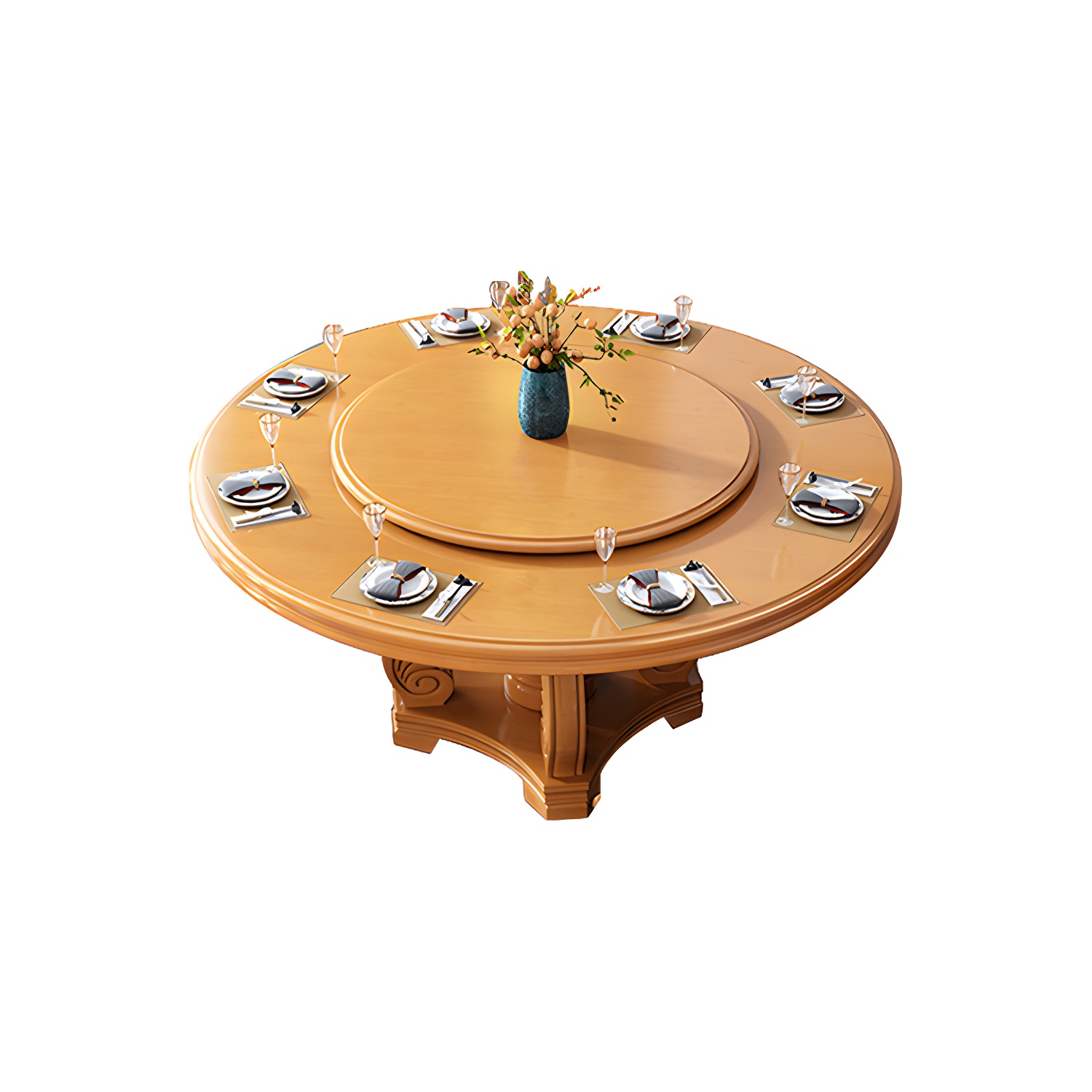 Turntable Dining Table | Ormau - image 52