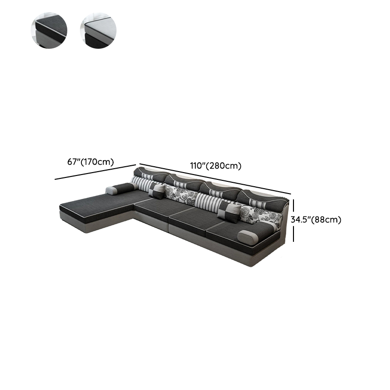 L-Shape Sectional Sofa | Ormau - image 27