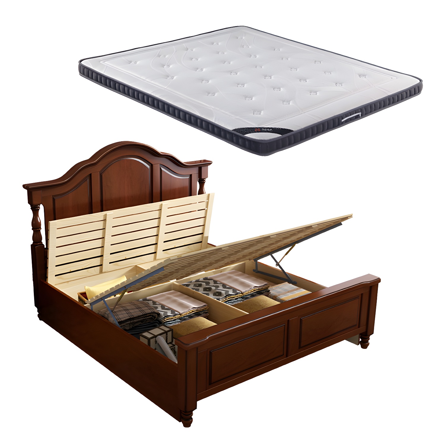 Arched Mahogany Bed | Ormau - image 10