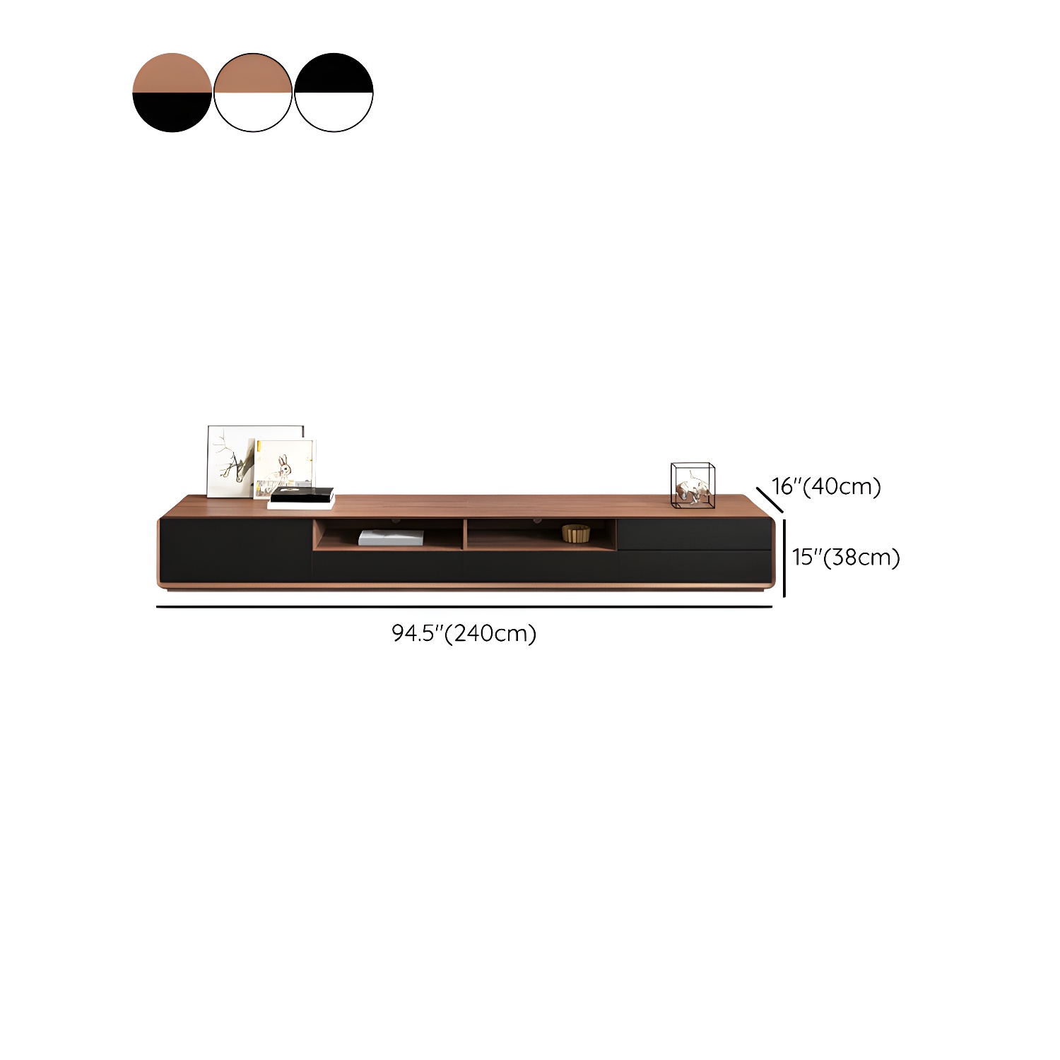 Scandinavian Wood TV Stand | Ormau - image 15