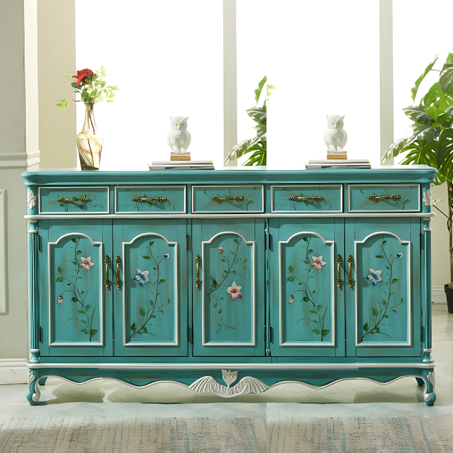 Glam Wood Sideboard | Ormau - image 27