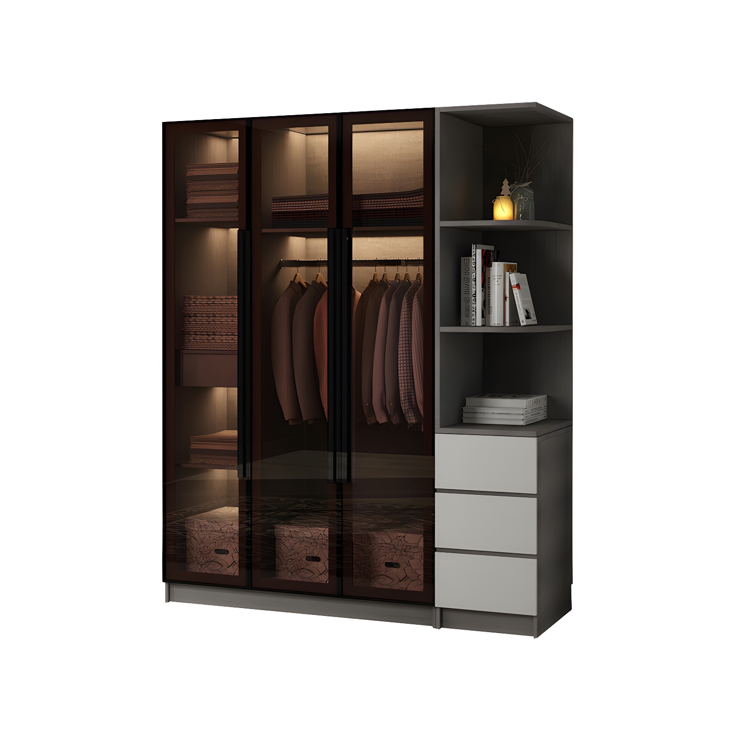 Modern Hinged Wardrobe | Ormau - image 43