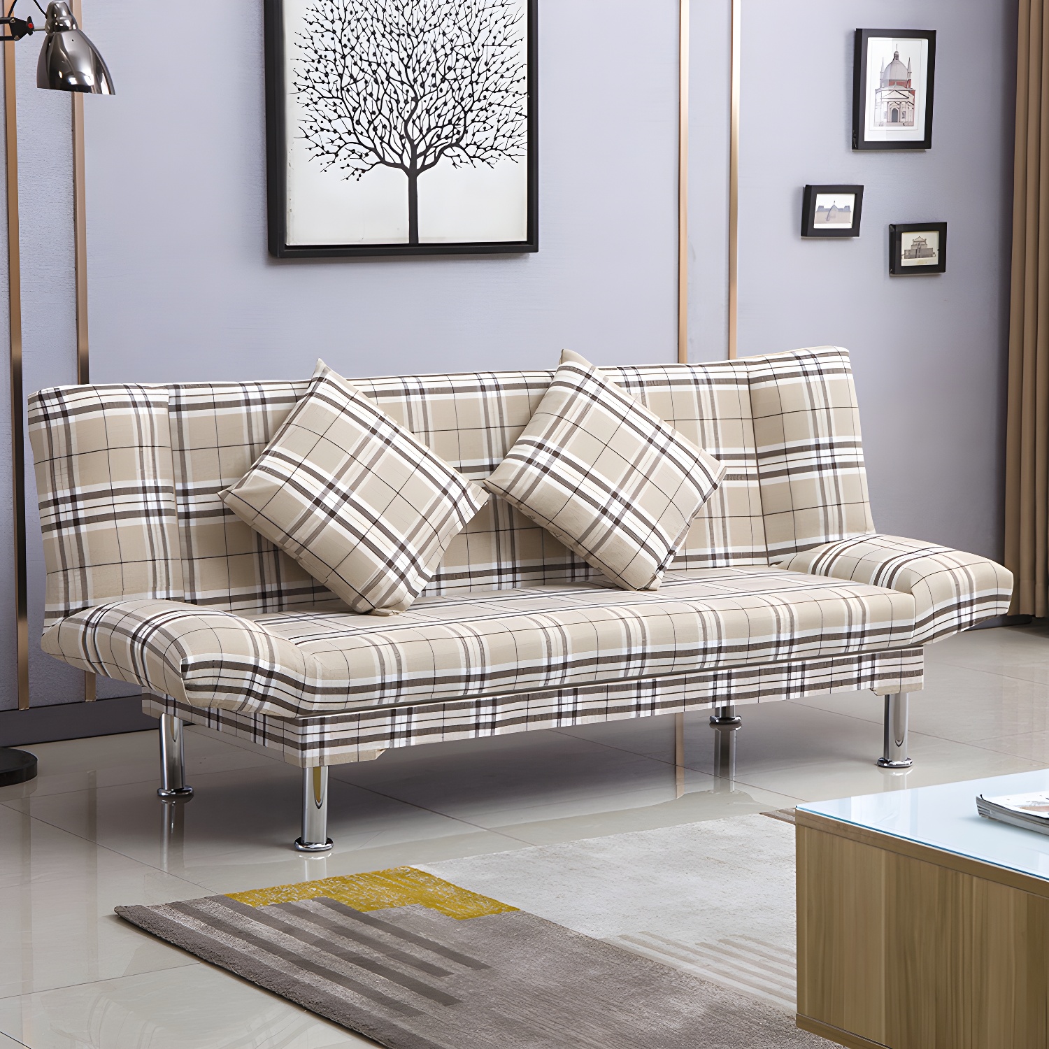 Silver Sofa Bed | Ormau - image 7