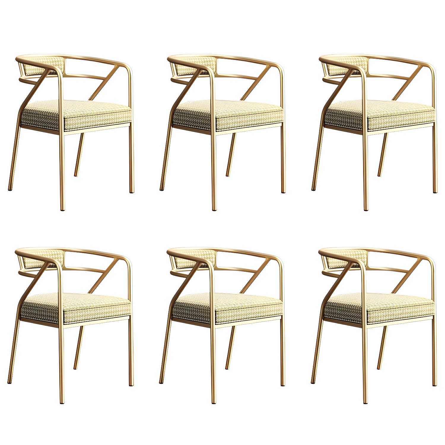 Glam Upholstered Arm Chair | Ormau - image 45
