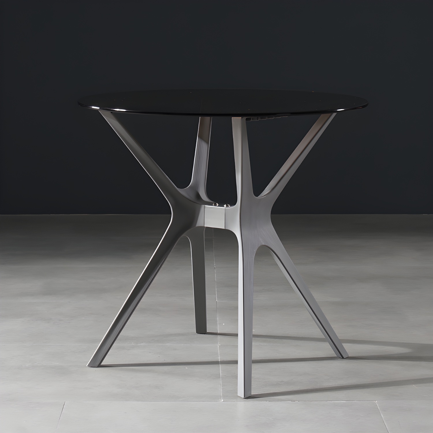 Modern Round Glass Dining Table | Ormau - image 21