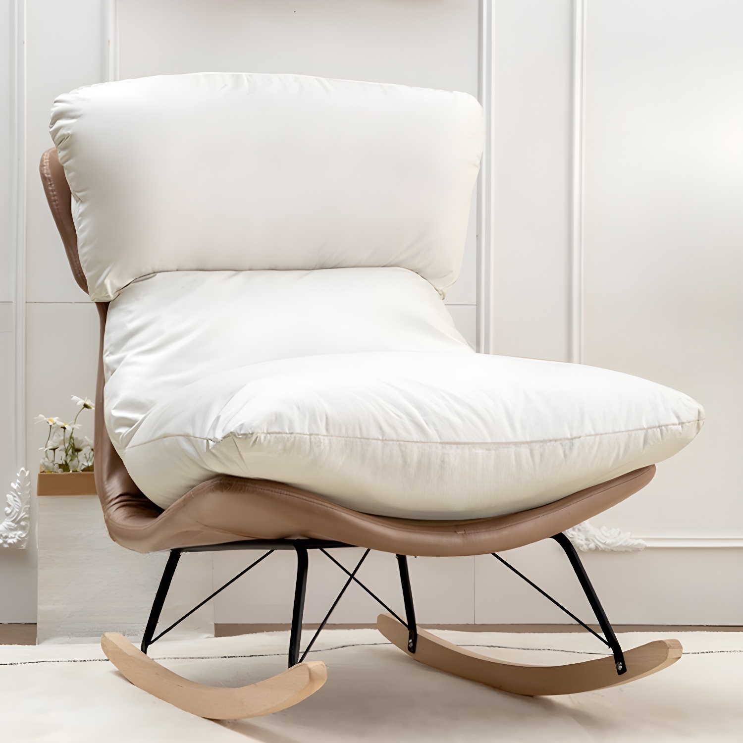Upholstered Rocking Chair | Ormau - image 4