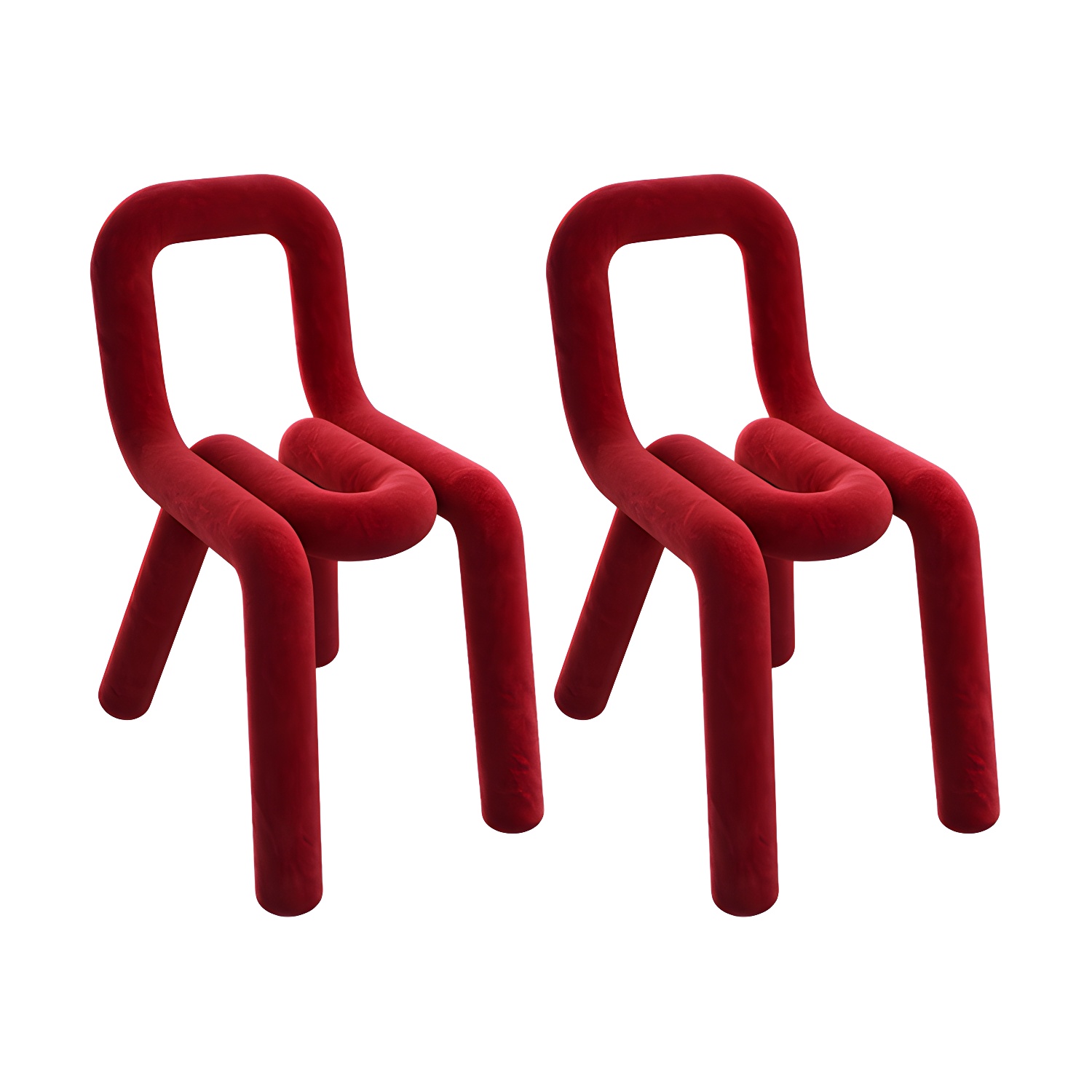 Velvet Open-Back Dining Chair | Ormau - image 25