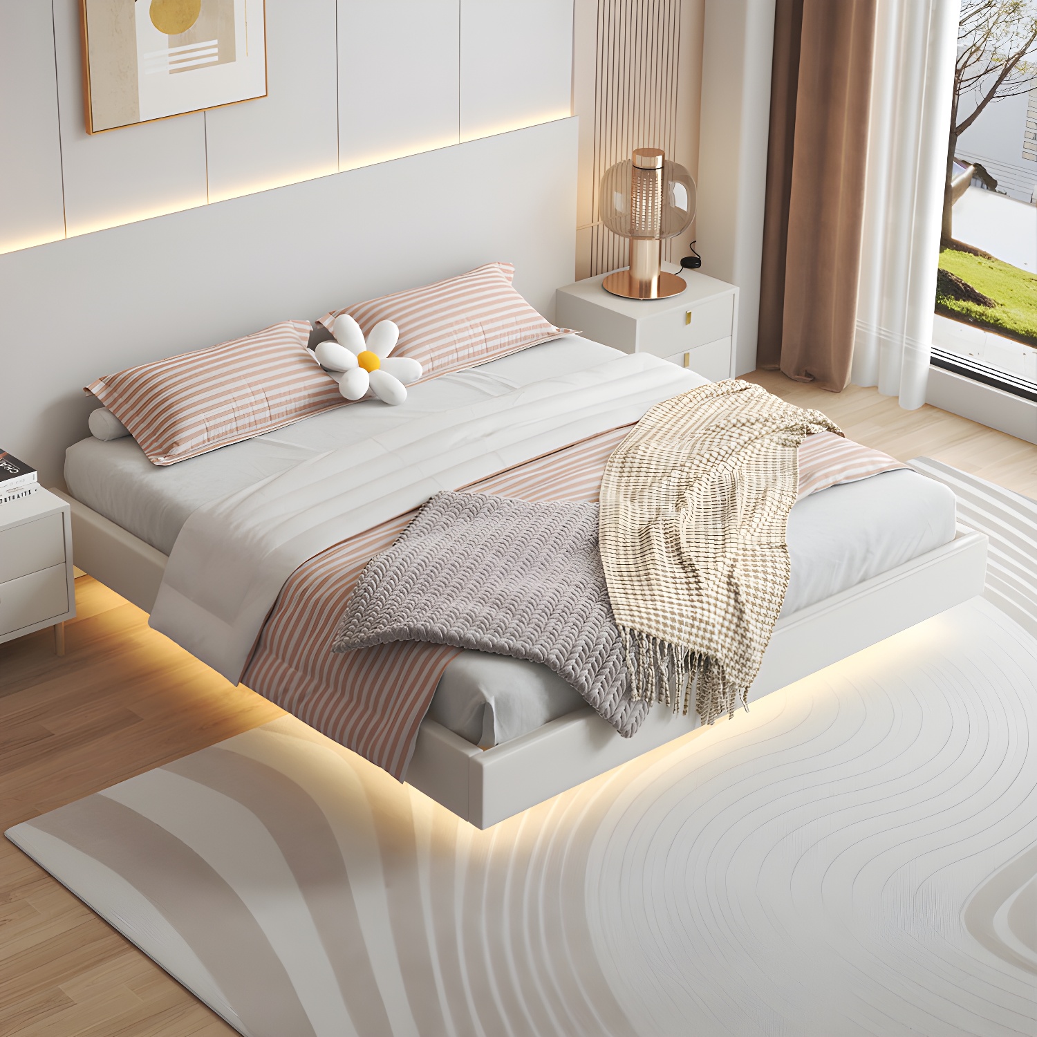 White Pine Platform Bed | Ormau - image 3