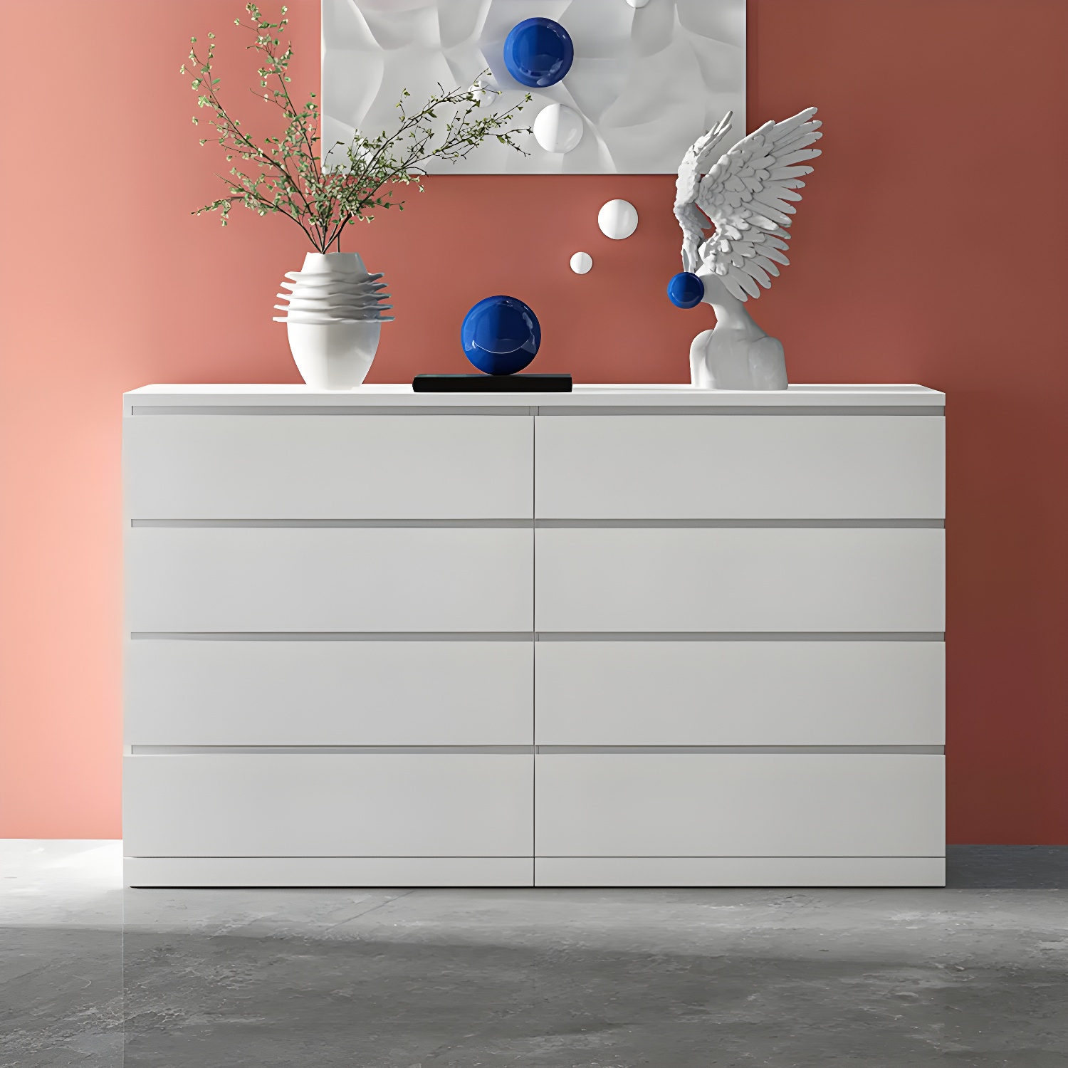 White Modern Chest | Ormau - image 14