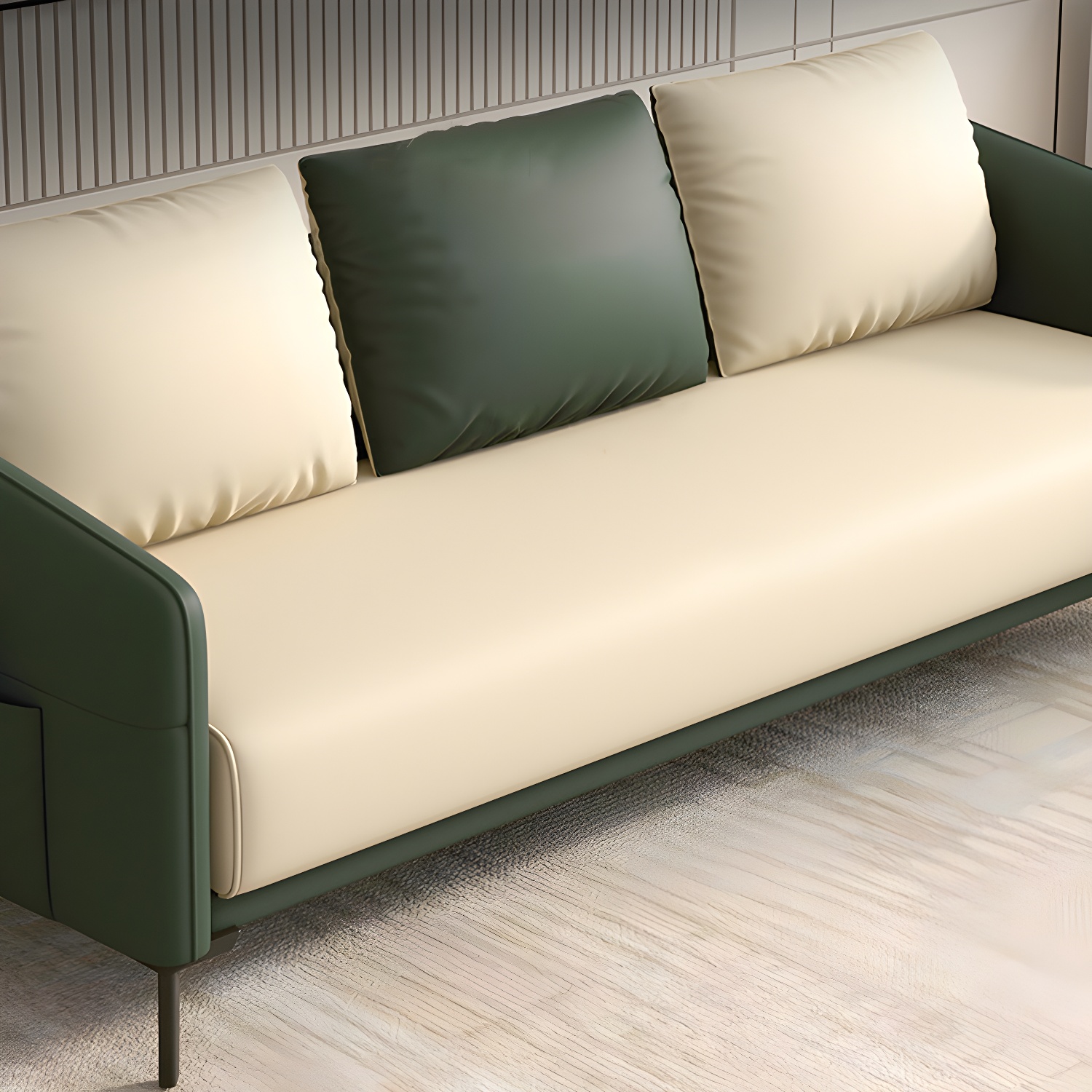 Modern Wood Frame Sofa | Ormau - image 8