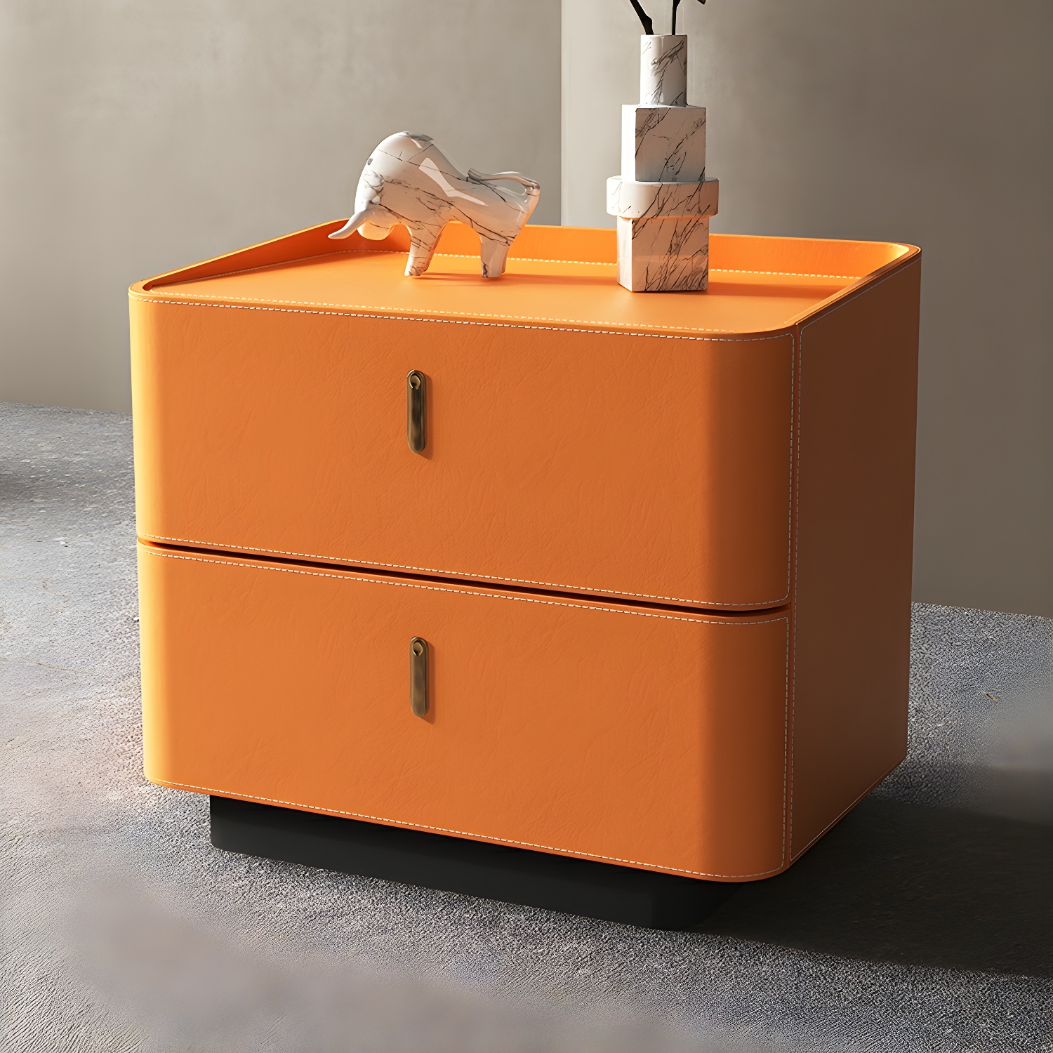 Modern Wood Grain Nightstand | Ormau - image 18