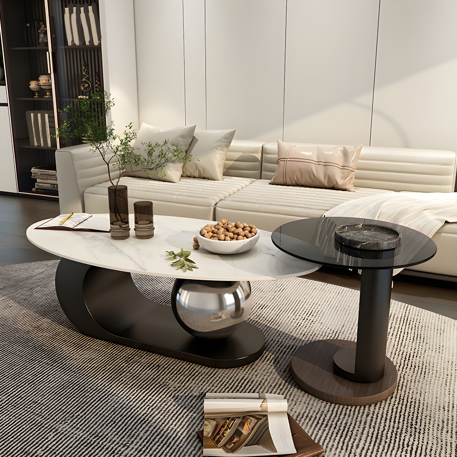 Glam Stone Coffee Table | Ormau - image 5