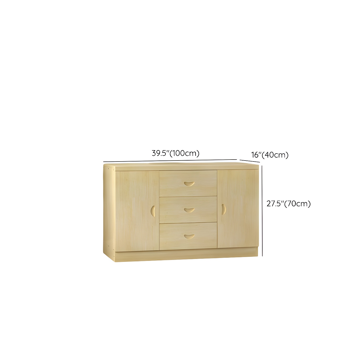 Modern Pine Sideboard | Ormau - image 16