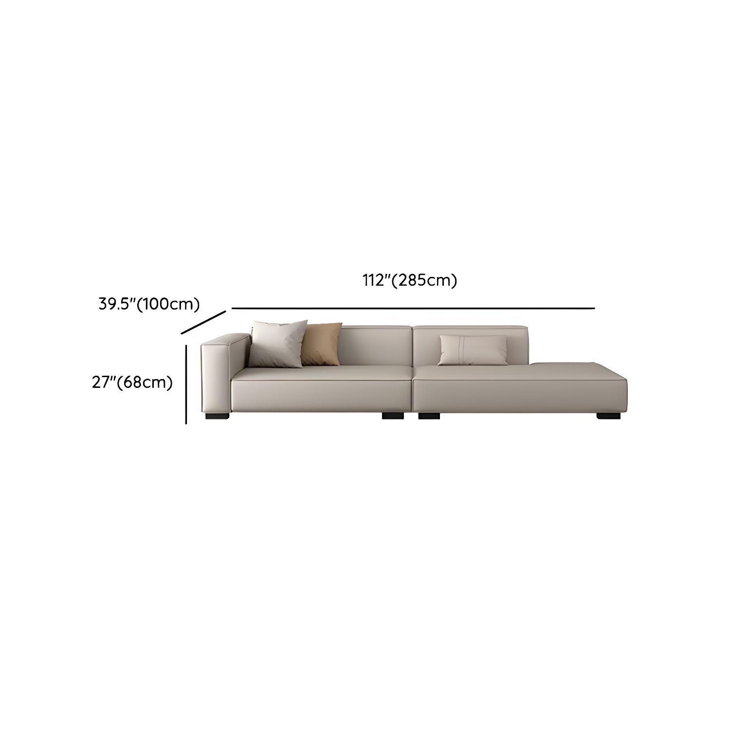 Modern Sofa Chaise | Ormau - image 17