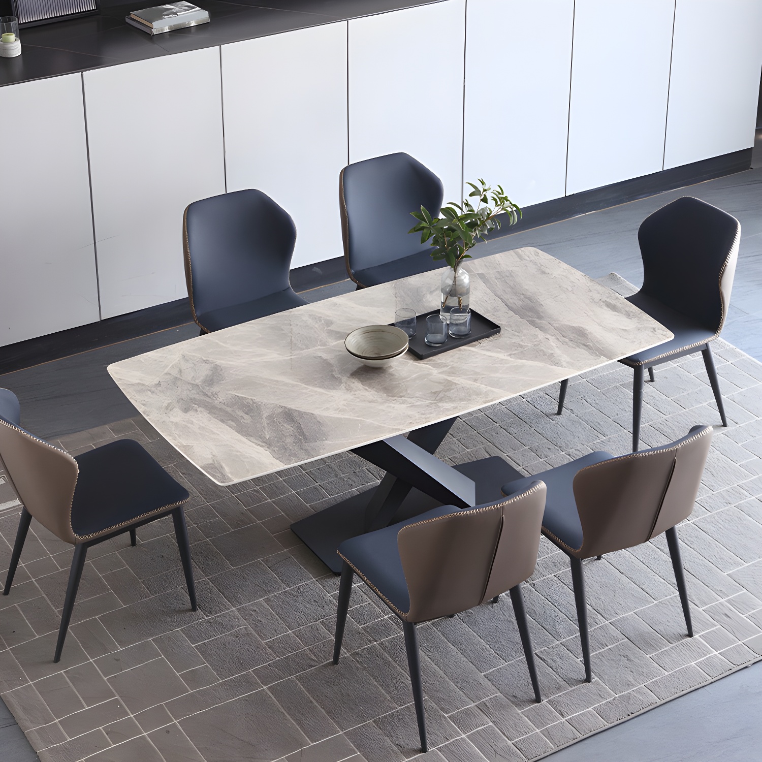 Modern Sintered Stone Dining Set | Ormau - image 1