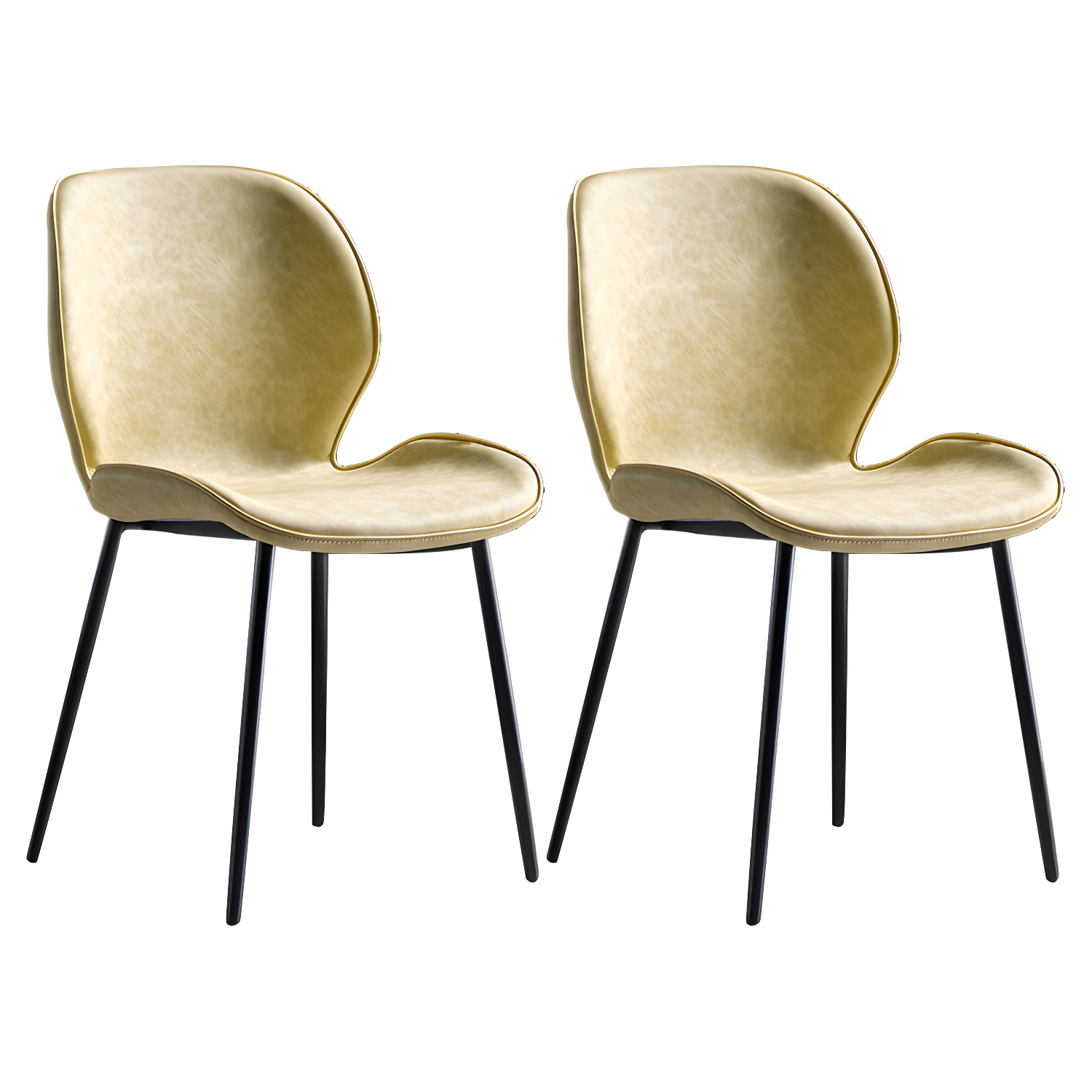 Wingback Leather Dining Chair | Ormau - image 8