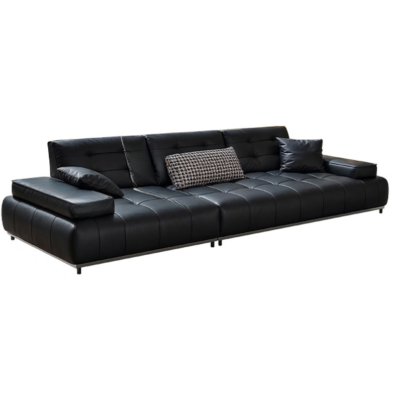 Tufted Leather Sectional | Ormau - image 24