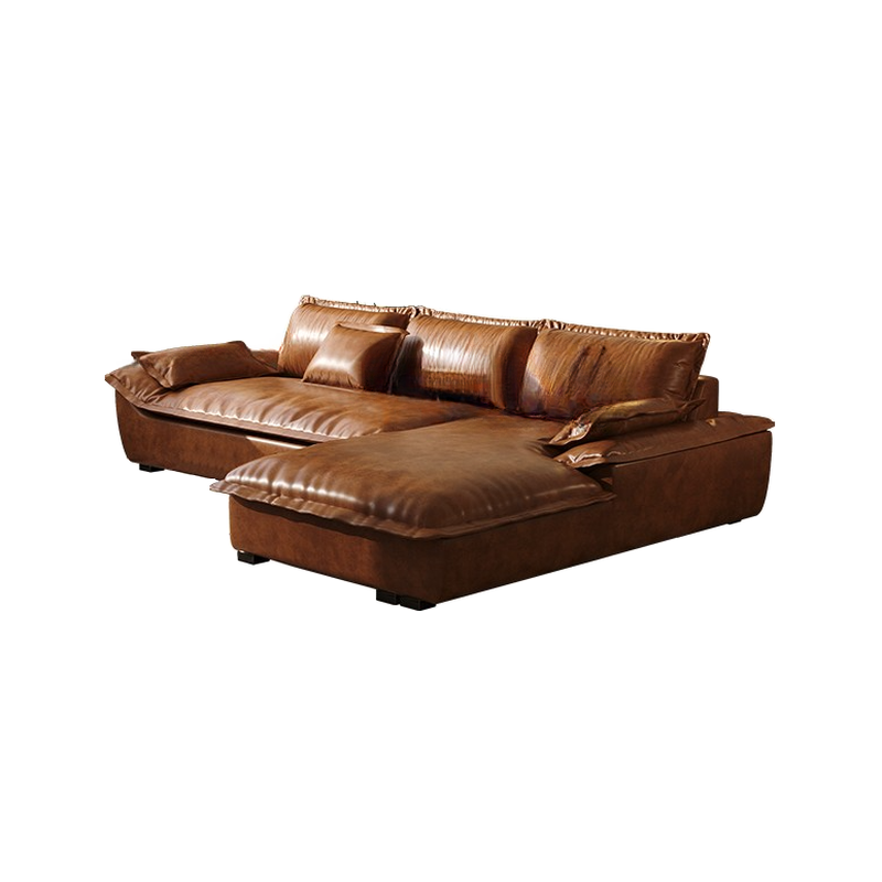 L-Shape Leather Sectional | Ormau - image 19