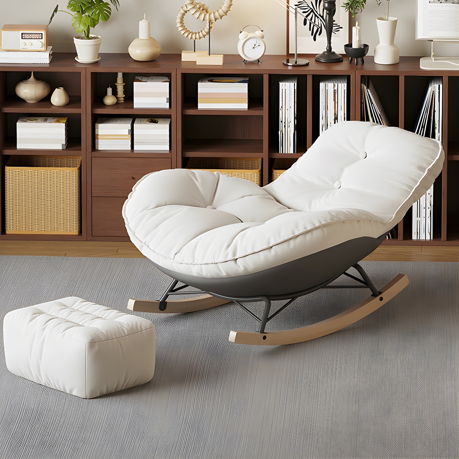 Upholstered Rocking Chair | Ormau - image 16