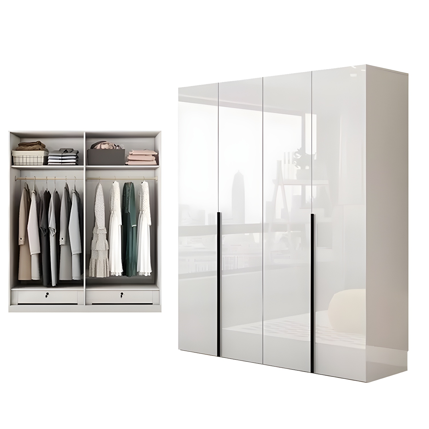 Modern Wardrobe Armoire | Ormau - image 38