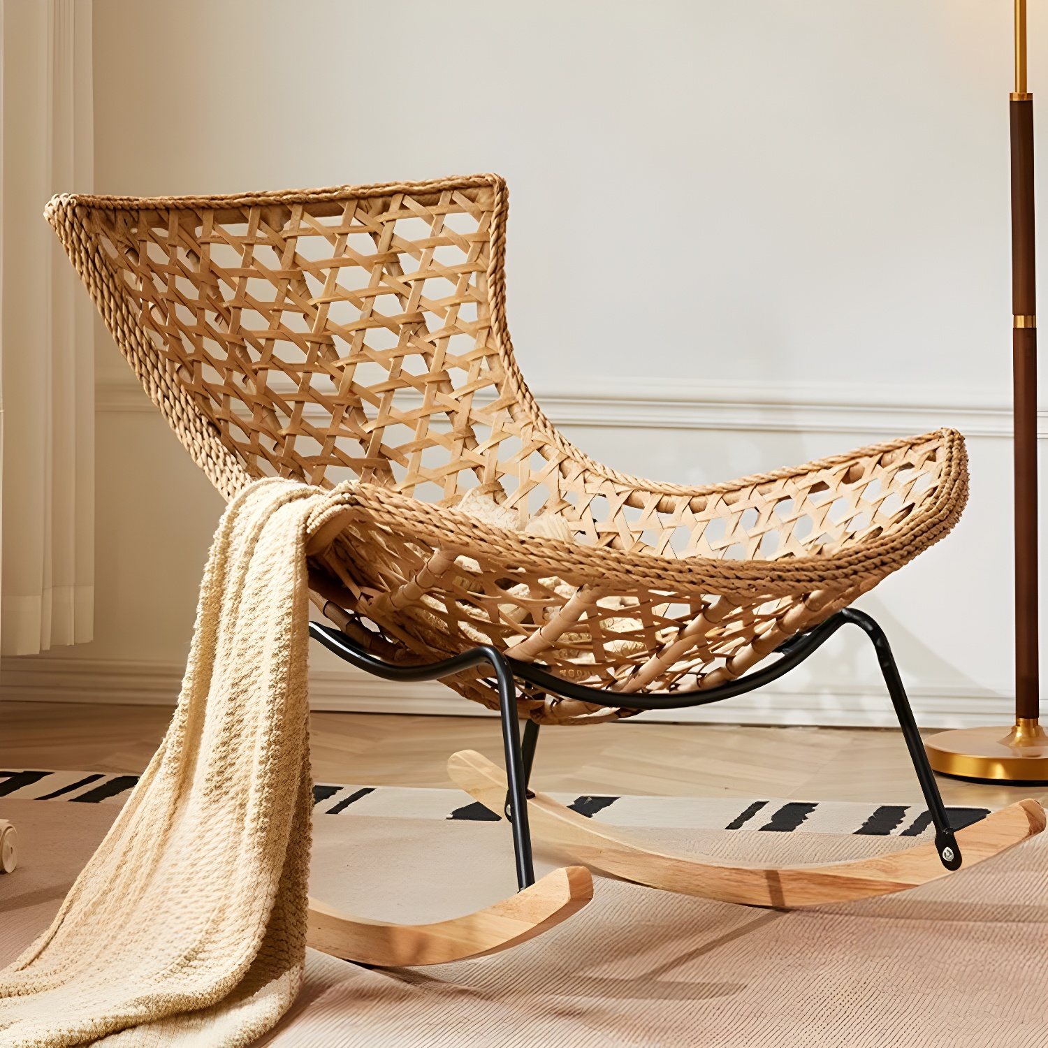 Rattan Rocker | Ormau - image 9