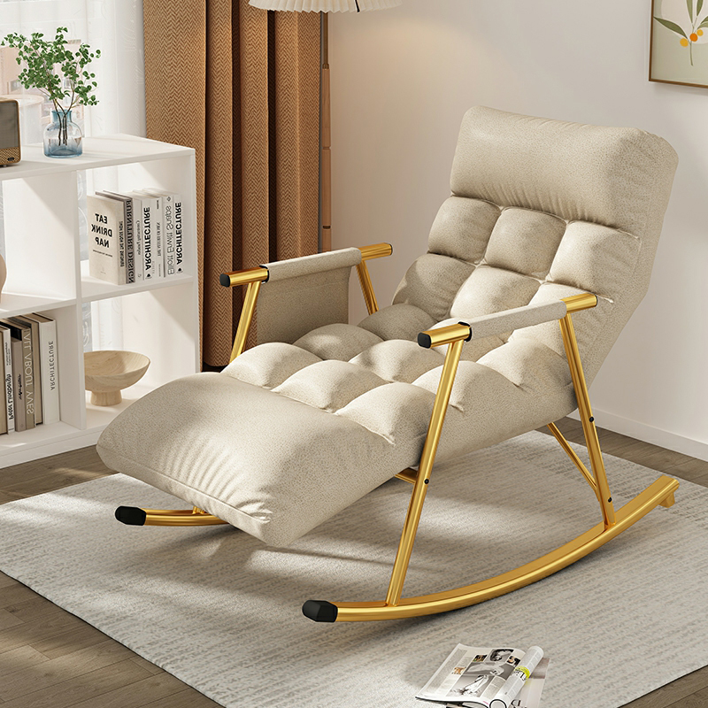 Chic Upholstered Rocking Chair | Ormau - image 26